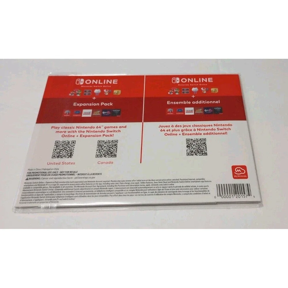 Nintendo Classic Games Postcard Set (8-pack) NEW My Nintendo Reward [FL]